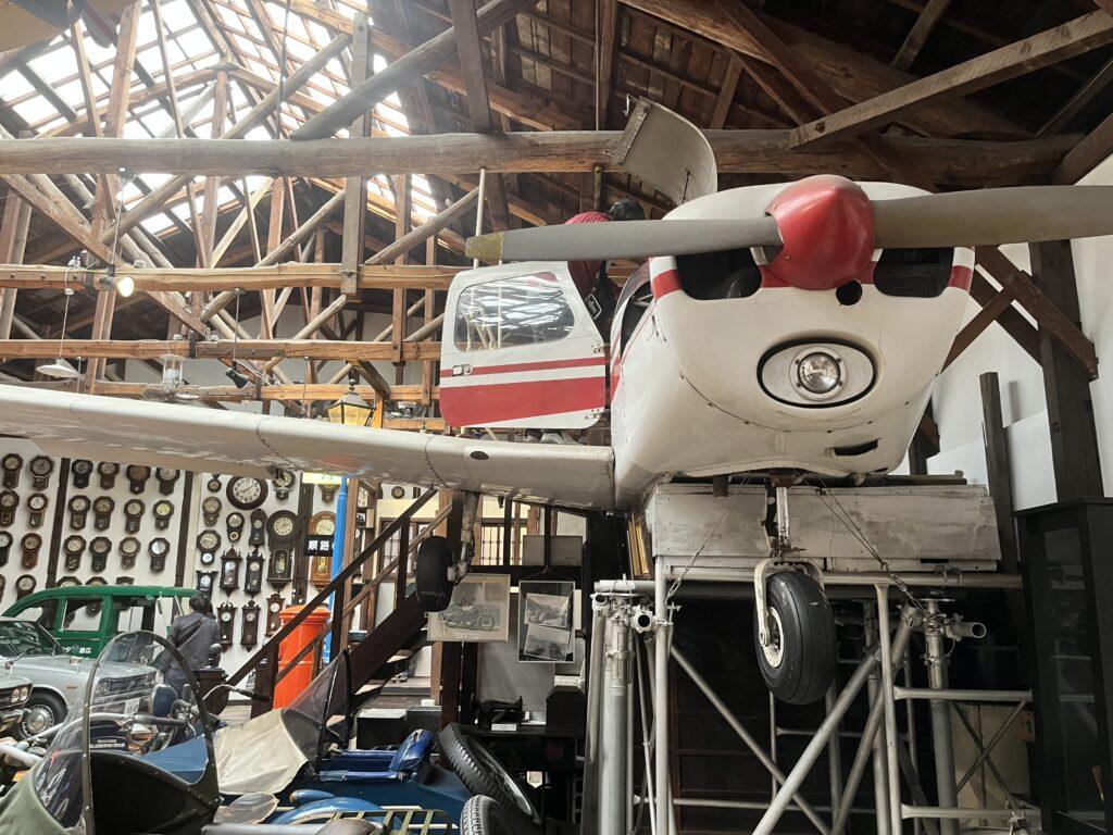 福山自動車時計博物館　飛行機