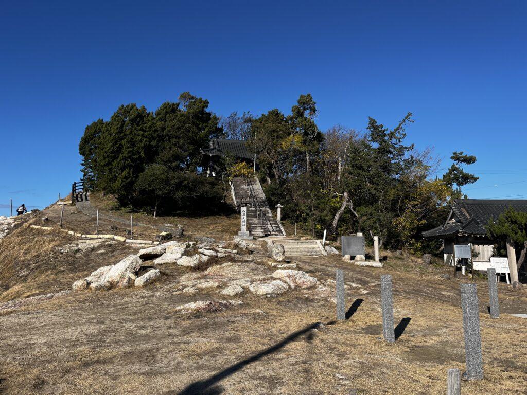 淡路島西海岸のパワースポット明神岬